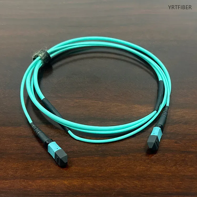 MPO-MPO Multimode Fiber Patch Cord – 8/12/16/24 Core, 40G/100G/200G/400G(Image2)