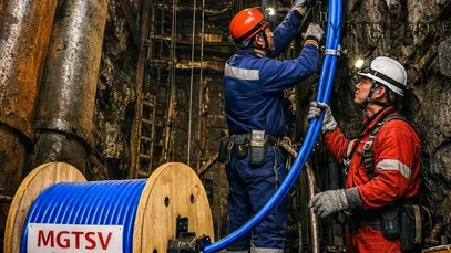 MGTSV Armored Mining Fiber Optic Cable – Flame-Retardant PSP Steel Tape Armor(Image2)