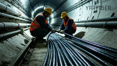 GYTS Stranded Loose Tube Armored Fiber Optic Cable – Steel Tape Armor, G.652D/G.655(Image2)