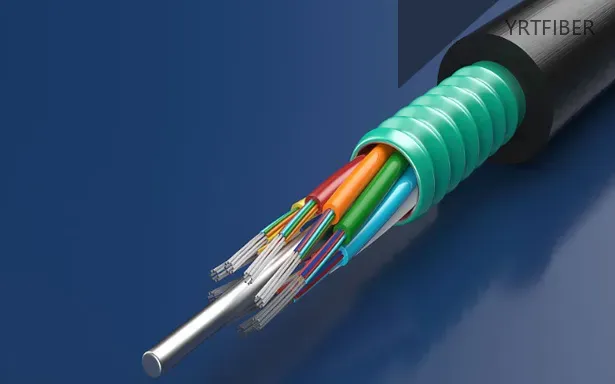 GYTZS Outdoor Flame-Retardant Armored Fiber Optic Cable – Steel Tape Armor, LSZH(Image1)