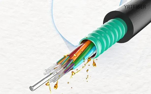 GYTZA Outdoor Flame-Retardant Stranded Loose Tube Fiber Optic Cable – G.652D/G.655(Image2)