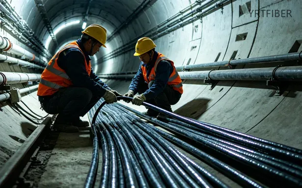 GYXTC-8Y Self-Supporting Figure 8 Uni-Tube Aerial Fiber Optic Cable(Image3)