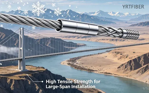OPGW Cable with Central Stainless Steel Tube – EMI Shielded Overhead Fiber(Image2)