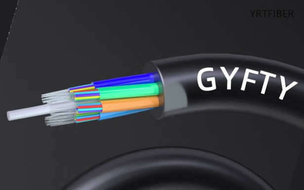 GYFTY Non-Metallic Non-Armored Fiber Optic Cable – Aramid Yarn, FRP Central Member(Image3)