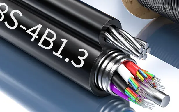 GYTC8S Self-Supporting Figure-8 Aerial Fiber Optic Cable – Steel Messenger, Stranded Loose Tube(Image2)