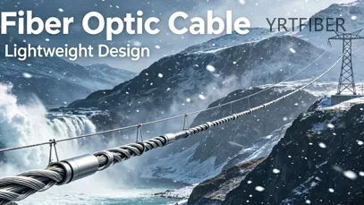OPGW Fiber Cable with Aluminum-Covered Central Stainless Steel Tube – Power Grid(Image1)