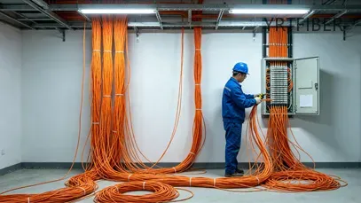 GJYWFJH Indoor/Outdoor Armored Fiber Optic Cable – Tight-Buffered, Aramid Yarn Strength(Image1)