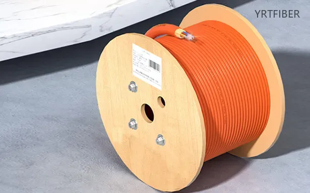 GJYWFJH Indoor/Outdoor Armored Fiber Optic Cable – Tight-Buffered, Aramid Yarn Strength(Image1)