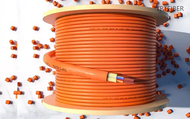 GJYWFJH Indoor/Outdoor Armored Fiber Optic Cable – Tight-Buffered, Aramid Yarn Strength(Image2)