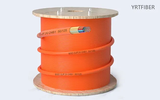 GJFJV Indoor Fiber Optic Cable – Tight-Buffered, Aramid Yarn, LSZH/PVC Jacket(Image2)