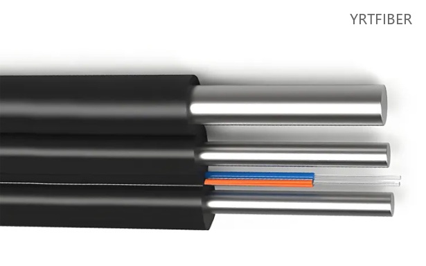 GJYXCH Self-Supporting FTTH Drop Cable – Steel Wire Strength Member, 1/2/4 Core, G652D/G657A(Image2)