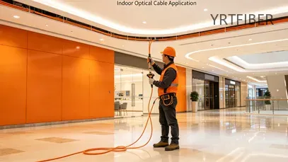 GJXH Bow-Type FTTH Drop Cable with 1 or 2 Core G652D/G657A single mode Fiber(Image4)