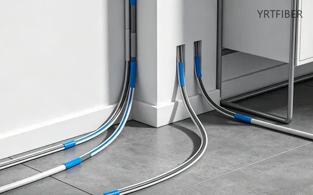 GJYXFCH FTTH Drop Fiber Cable with G652/G657 Fiber and FRP or Steel Reinforcement(Image2)