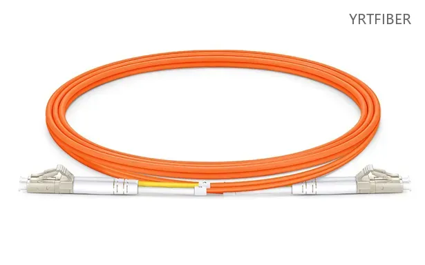 OM2 Simplex/Duplex Multimode Fiber Patch Cord – 50/125µm, 1G/10G, LC/SC/FC/ST(Image1)