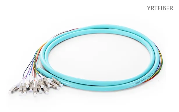 Multimode Dual-core Fiber Optic Pigtail with LSZH Jacket for Transceivers(Image1)