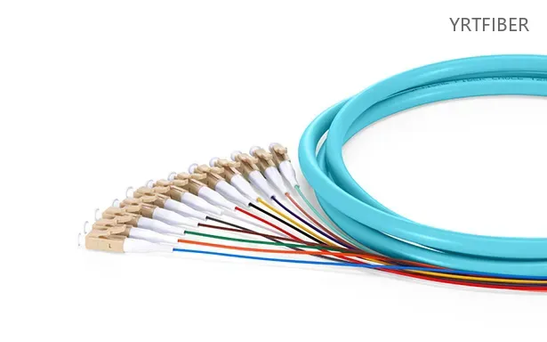 Multimode Dual-core Fiber Optic Pigtail with LSZH Jacket for Transceivers(Image1)