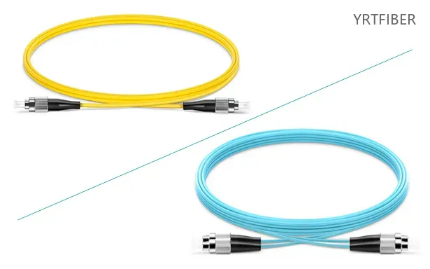 Câble de brassage fibre FC-FC UPC - Simplex OS2 ou Duplex OM4, veste de 2,0 mm avec élévateur(Paquet et expédition2)