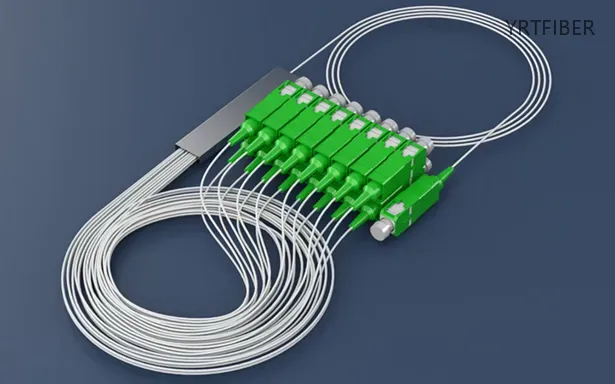 1x16 PLC Mini Fiber Optic Splitter – Steel Tube Design for Efficient Signal Distribution(Image1)