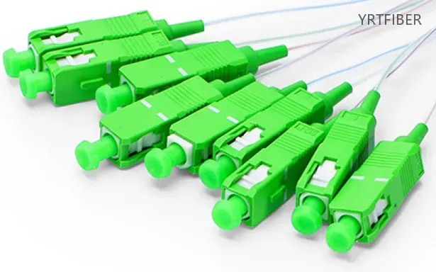 1x8 PLC Fiber Optic Splitter – Steel Tubular Mini Module with SC/UPC Connectors(Image2)