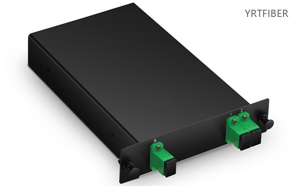 1×2 PLC Splitter LGX Cassette SC/APC Singlemode G652D/G657A(Image2)