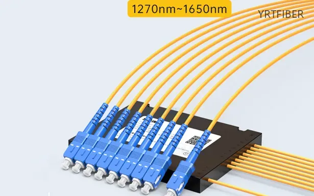 1x16 PLC Fiber Splitter in ABS Enclosure with SC/APC Connectors – Singlemode G652D/G657A(Image1)