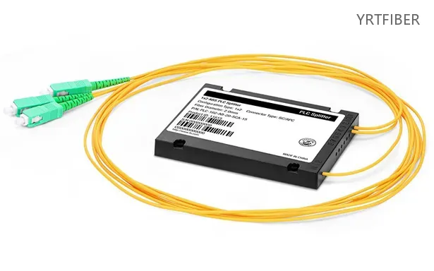 1×2 PLC Fiber Splitter – ABS Module with SC/APC Connectors, Singlemode, 2.0mm Pigtails(Image3)