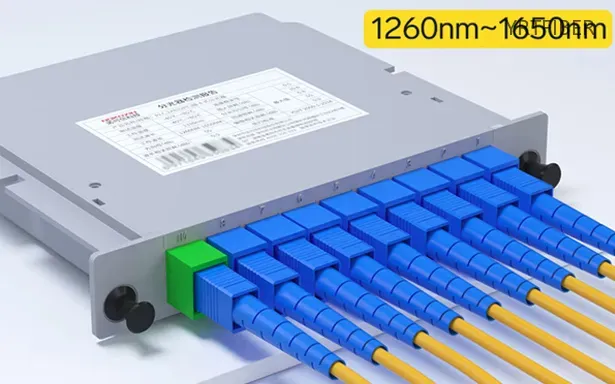 Plug‑in Cassette PLC Splitter ABS Box Singlemode G652D/G657A Custom Ports(Image3)