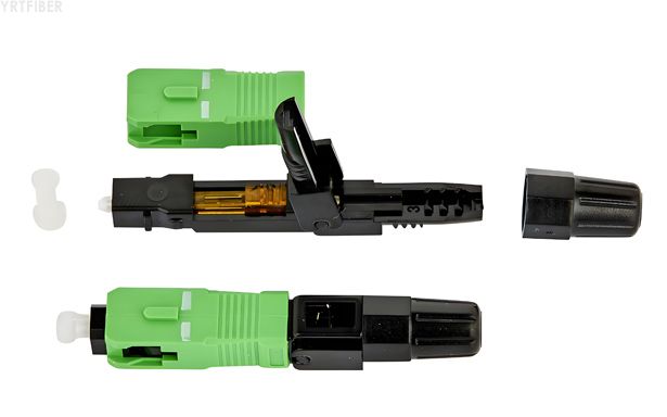 SC/APC Fiber Fast Connector | No Fusion Splicing, Tool-Free Termination(Image1)