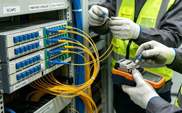 High‑Density MPO Fiber Optic Adapter for Data Center & High‑Speed Network Connectivity(Image1)