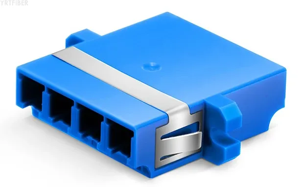 LC-LC Duplex Fiber Optic Adapter – Compact, High-Density Coupler for Network Panels(Image3)