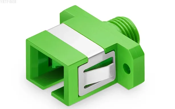 SC-FC Hybrid Fiber Optic Adapter – Duplex Flange Coupler for Singlemode Networks(Image3)