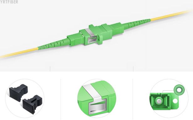 SC Fiber Optic Adapter – High-Precision SC Coupler for Singlemode & Multimode Networks(Image1)