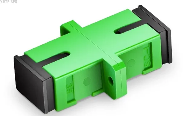 SC-SC Duplex Flange Fiber Optic Adapter – High-Precision Zirconia Sleeve for Singlemode & Multimode Networks(Image2)