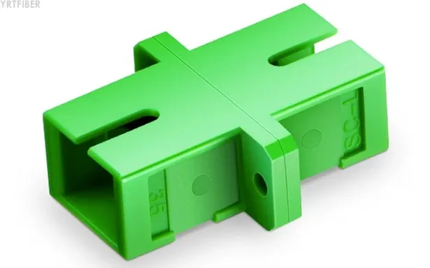 SC-SC Duplex Flange Fiber Optic Adapter – High-Precision Zirconia Sleeve for Singlemode & Multimode Networks(Image3)