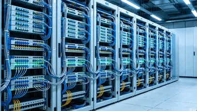 High‑Density MPO Fiber Optic Adapter for Data Center & High‑Speed Network Connectivity(Image1)