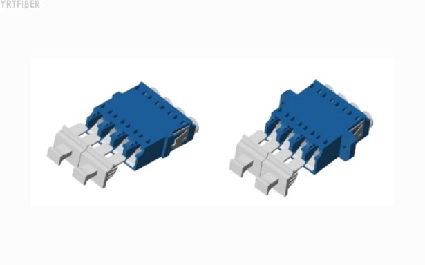 LC-LC Duplex Fiber Optic Adapter – Compact, High-Density Coupler for Network Panels(Image4)