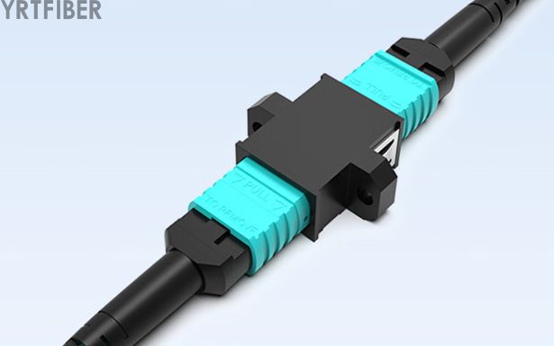 High‑Density MPO Fiber Optic Adapter for Data Center & High‑Speed Network Connectivity(Image1)