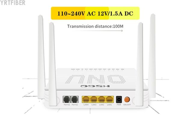 4GE + 2POTS + USB + AC1200 Dual-Band WiFi xPON ONU – One Box for Broadband, VoIP, and Wi-Fi 5(Image1)
