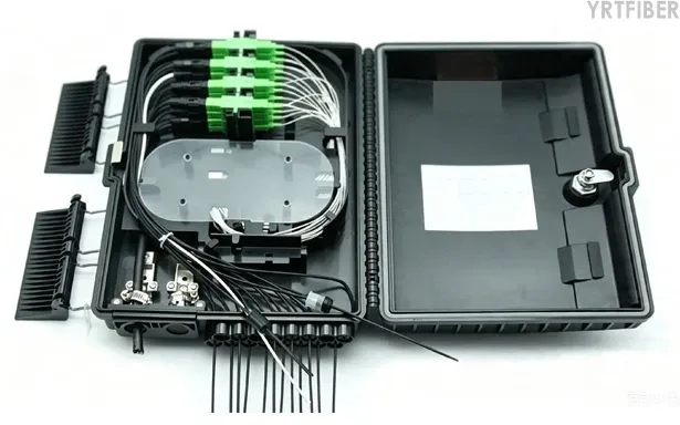 24-Port Fiber Distribution Box – Compact Wall-Mount Enclosure for FTTH, FTTB & Telecom Networks(Image1)
