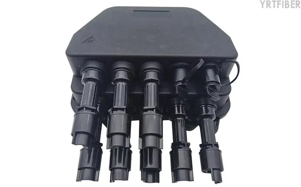 8-Port Fiber Distribution Box – Small FTTH Enclosure for Wall or Pole Mounting(Image1)