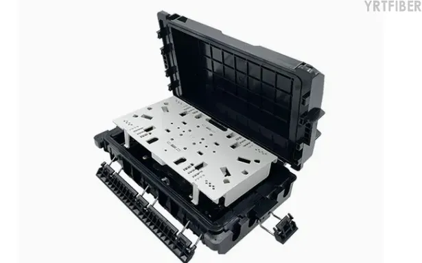 16-Core Horizontal Fiber Optic Splice Closure – IP68 Waterproof for Aerial, Duct & Underground(Image4)