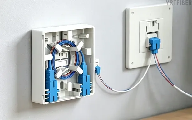 86 Desktop Fiber Termination Box – Compact Indoor Enclosure for FTTH, Home & Office(Image2)