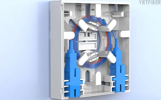 86 Desktop Fiber Termination Box – Compact Indoor Enclosure for FTTH, Home & Office(Image2)
