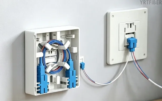 86 Desktop Fiber Termination Box – Compact Indoor Enclosure for FTTH, Home & Office(Image1)