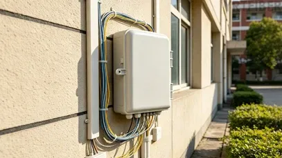 8-Port Fiber Terminal Box – Compact Indoor/Outdoor Enclosure for FTTH Drop Cable Termination(Image3)