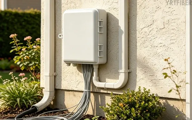 8-Port Fiber Terminal Box – Compact Indoor/Outdoor Enclosure for FTTH Drop Cable Termination(Image1)