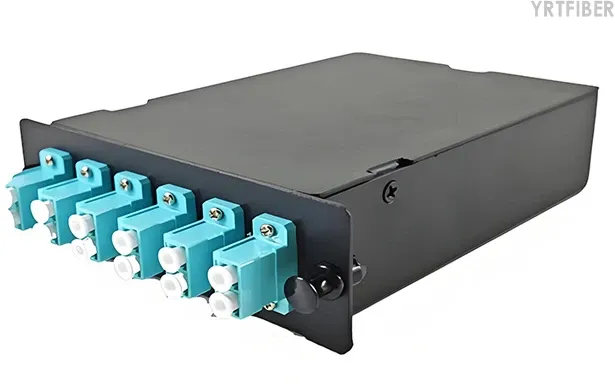 Sliding Rail ODF Distribution Frame – Pull-Out Sliding Tray Fiber Optic Distribution Frame for Rack Mount(Image4)