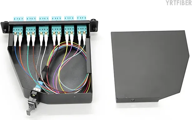 Sliding Rail ODF Distribution Frame – Pull-Out Sliding Tray Fiber Optic Distribution Frame for Rack Mount(Image3)