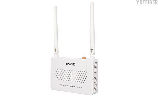 1GE + 3FE + 1POTS + 1USB + 2.4G WiFi 300M XPON ONU – GPON & EPON Adaptive ONU for FTTH(Image1)