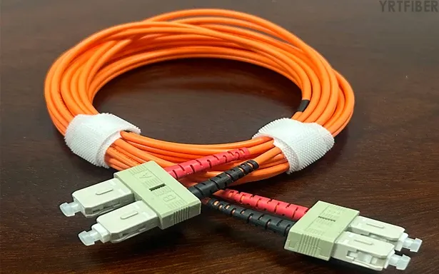 OM2 Simplex/Duplex Multimode Fiber Patch Cord – 50/125µm, 1G/10G, LC/SC/FC/ST(Image4)